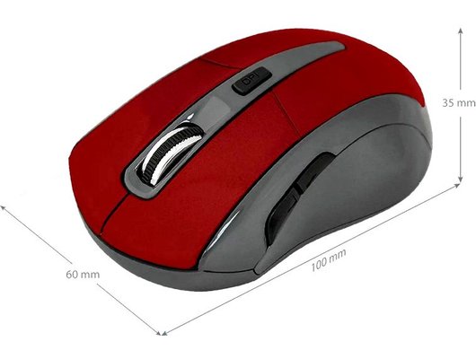 Мышь беспроводная Defender Accura MM-965 красный